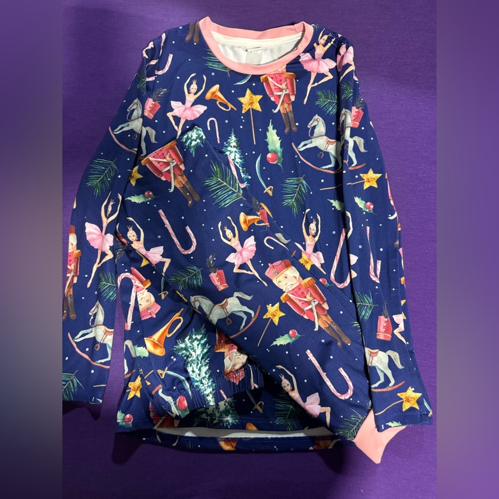 Millie Loves Lily Pajama Set "The Nutcracker Ballet" girls size 10